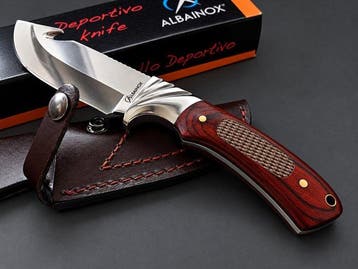 Albainox Albainox – Elegante coltello da scuoio manico in