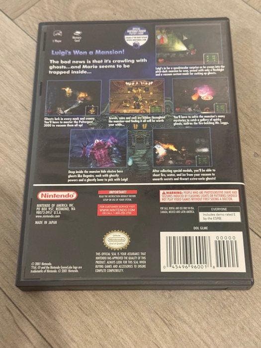 Nintendo - Gamecube - Luigis Mansion NTSC USA CIB -, Consoles de jeu & Jeux vidéo, Consoles de jeu | Accessoires Autre
