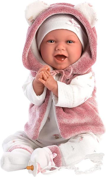 Babypop Mimi 42cm | Tweede kansje | Luxe set, OP = OP, Verzenden, Nieuw, Babypop