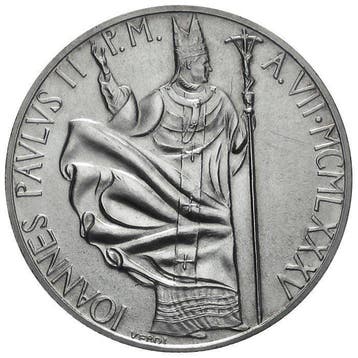 Vatican. Official Set 1985 VII  Pope Travels  (Sans prix