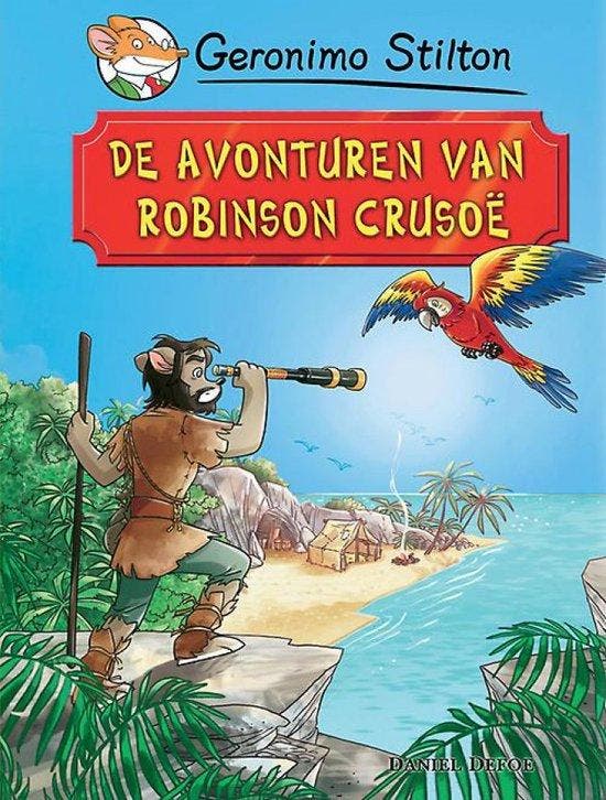 De avonturen van Robinson Crusoe / Geronimo Stilton, Boeken, Kinderboeken | Jeugd | 10 tot 12 jaar, Gelezen, Verzenden