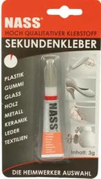 Secondenlijm 3 gram, Nieuw