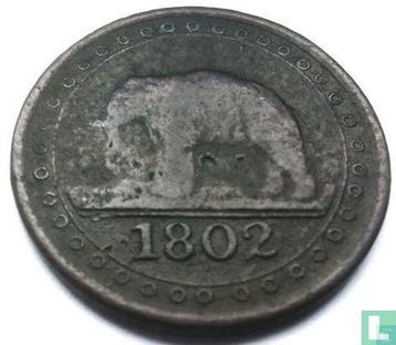 Ceylon 1/192 rixdollar 1802, Verzenden, Losse munt