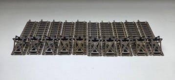 Fleischmann H0 - 6117/6102 - Modeltreinsporen (10) - 10, Nieuw