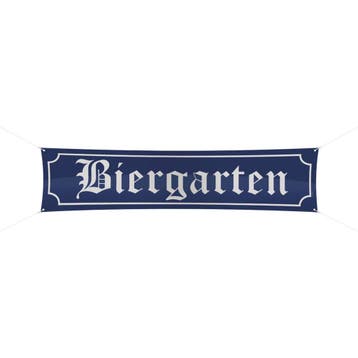 Oktoberfest Straatvlag Biergarten 1,8m, Verzenden, Nieuw