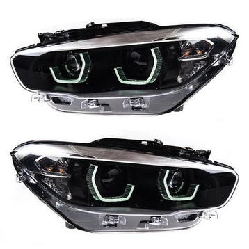 Angel Eyes Koplampen BMW 1 serie F20 LCI F21 LCI B4559, Nieuw, BMW