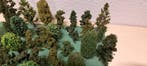 Herpa H0 - Modeltreinlandschap (100) - 100x modelbomen, Hobby en Vrije tijd, Nieuw