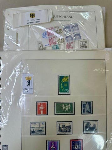 Duitsland 1976/2001 - Volledige collectie postzegels + BF