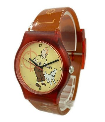 Tintin - 1 Beperkte oplage kwarts horloge - De Rode
