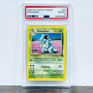 Pokémon Graded card - Nidoqueen 23 – Pokémon - PSA 8, Nieuw