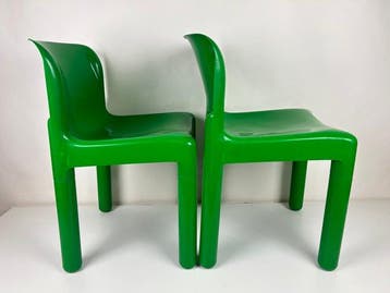 Kartell - Carlo Bartoli - Stoel (2) - 4875 - Polypropyleen
