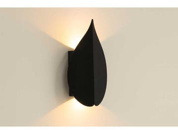 Veiling - 2 x LED Wandlamp in Bladvorm – 6W – 3500K –, Nieuw