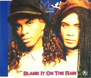 Milli Vanilli - Blame It On The Rain, Verzenden