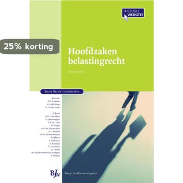 Hoofdzaken belastingrecht / Boom fiscale studieboeken, Verzenden