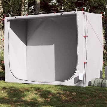 vidaXL Opbergtent waterdicht grijs, Verzenden