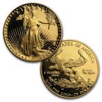 États-Unis. 1987 1.5 oz American Proof Gold Eagle 2 Coin Set
