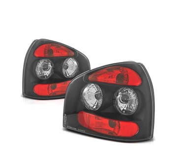 FEUX ARRIÈRE AUDI A3 8L 96-03 FOND NOIR, Verzenden