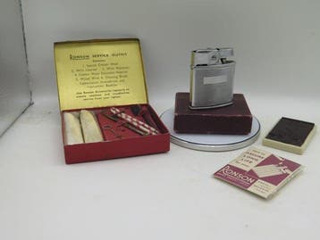 Ronson - Sans prix de réserve - Briquet - Laiton, Émail,