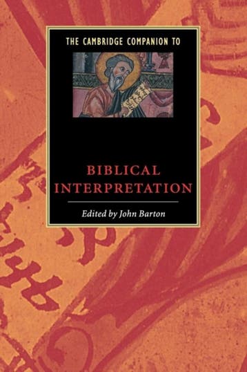 Cambridge Companions to Religion 9780521485937 Barton, Verzenden, Gelezen, Barton