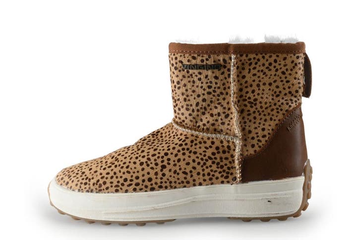 Vingino Enkellaarzen Meisjes in maat 34 Cognac, Kinderen en Baby's, Kinderkleding | Schoenen en Sokken, Jongen of Meisje, Zo goed als nieuw