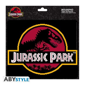 Jurassic Park Muismat Pixel Logo, Ophalen of Verzenden