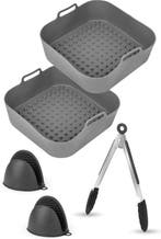 2dekans | AoraKitchen Airfryer Bakjes Siliconen - 20cm - 5, Ophalen of Verzenden