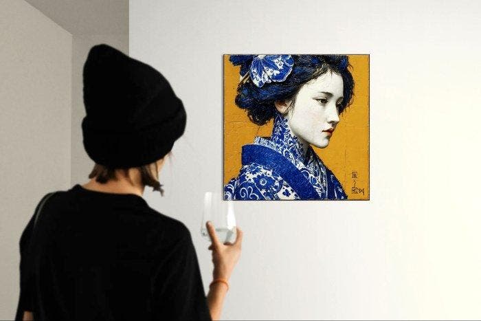 NYX - Porcelaine d’Azur, Antiek en Kunst, Kunst | Designobjecten