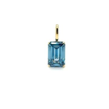 Zonder minimumprijs - Hanger - 14 karaat Geel goud - 1.03ct.