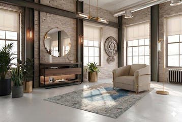 Boheemse vintage - Vloerkleed - 200 cm - 115 cm - met