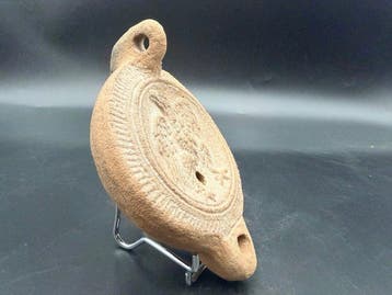 Terracotta Olielamp - 12.8 cm - Replica – olielamp (Zonder