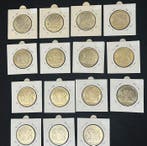 Stroma-eiland.. 1 Pound 2016/2020, 15 x Fantasy coins