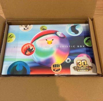 Pokémon - 1 Box - 30th Celebration Futuristic Box - Various, Hobby en Vrije tijd, Nieuw