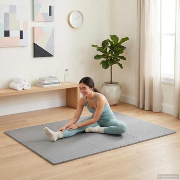 vidaXL Vloermatten 40 st Grijs 14,4 m² EVA Schuim, Verzenden, Nieuw