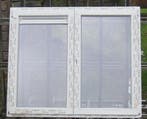pvc raam , chassis , venster , kozijn 161 x 136 wit, 75 tot 150 cm, Kunststof, Raamkozijn, Nieuw