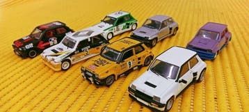Solido 1:43 - Modelauto (7) - Renault 5 Turbo y variantes, Nieuw