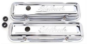 Pontiac Klepdeksels edelbrock chroom, Ophalen of Verzenden
