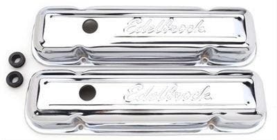 Pontiac Klepdeksels edelbrock chroom, Autos : Pièces & Accessoires, Moteurs & Accessoires, Enlèvement ou Envoi