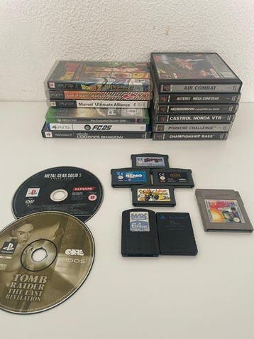 Sony, Nintendo, Microsoft - Playstation 1 (PS1) - Mixed Lot, Nieuw