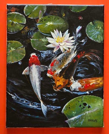 Alexander Nakonechnyi (XX-XXI) - Carpa Koi