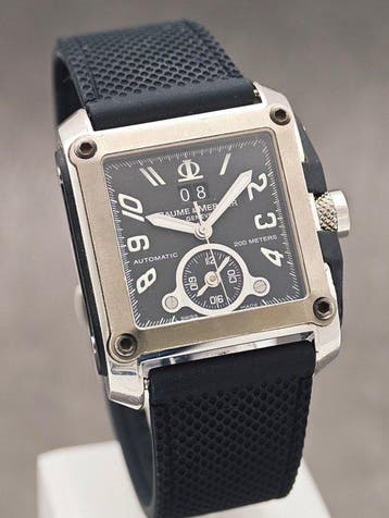Baume & Mercier - Hampton Square Dual Time  - MOA08749 -
