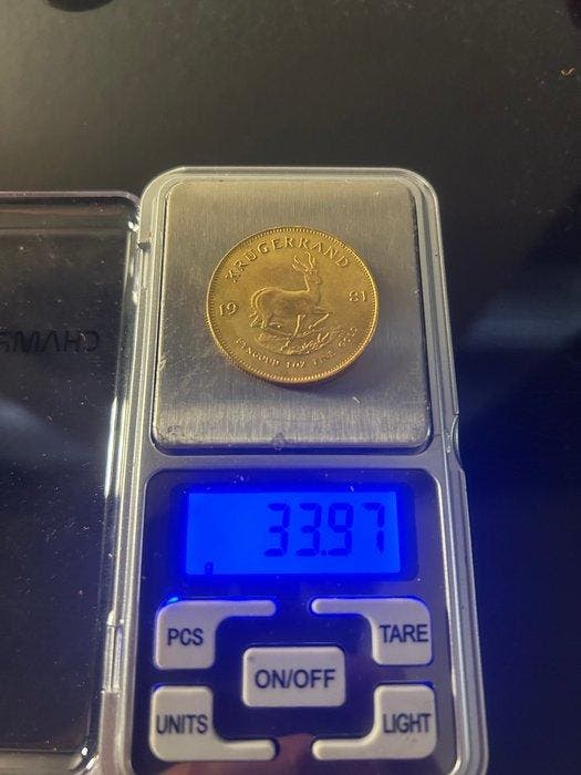 Zuid-Afrika. Krugerrand 1981, Postzegels en Munten, Munten | Europa | Niet-Euromunten