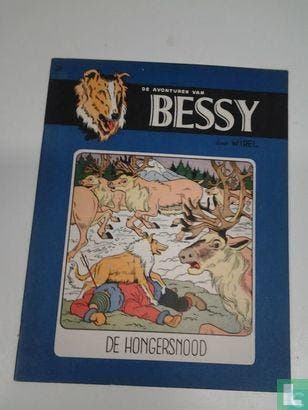 Bessy - De hongersnood - 1957, Boeken, Stripverhalen, Zo goed als nieuw, Eén stripboek, Verzenden