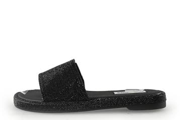 Steve Madden Muiltjes in maat 37½ Zwart, Verzenden, Zwart, Steve Madden, Zo goed als nieuw