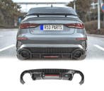 DIFUSEUR AUDI A3 21- LOOK RS3 AVEC FEU STOP NOIR BRILLANT +, Verzenden