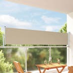 vidaXL Zijkant luifel 100% polyester, ijzer, staal, Tuin en Terras, Verzenden, Nieuw