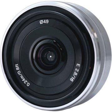 Sony E 16mm F2.8 SEL16F28 Prime lens, Nieuw