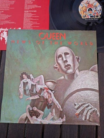 Queen - News of the world (first German pressing 1977) - LP