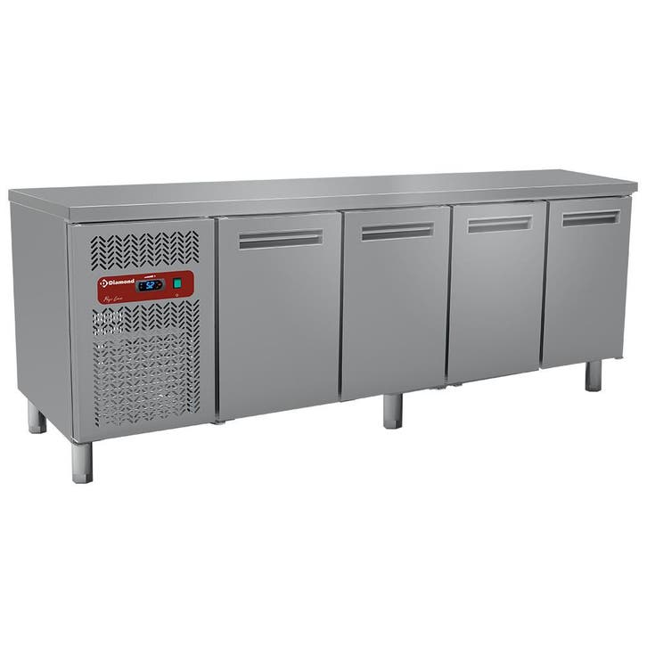 Koeltafel, geventileerd, 4 deuren GN 1/1 (550 Lit.), Zakelijke goederen, Horeca | Keukenapparatuur, Koelen en Vriezen, Verzenden
