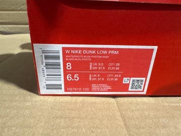 Nike - W Nike Dunk Low PRM - Sneakers - Maat: EU 39 - Nieuw, Nieuw