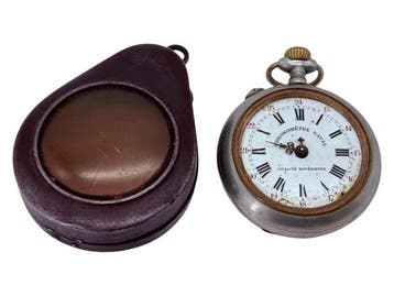 Veiling - Chronomètre Naval | Antiek Zakhorloge met Bescher